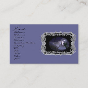 Tarjetas de perfil mágicas de unicornio de Dragon