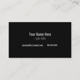 tarjetas de perfil modernas en blanco y negro