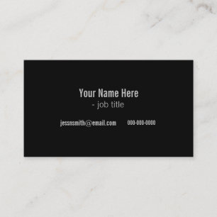 tarjetas de perfil modernas en blanco y negro