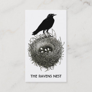 Tarjetas de perfil o de negocios Nest de Raven
