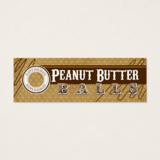 Tarjetas de perfil para bolas de mantequilla de ca
