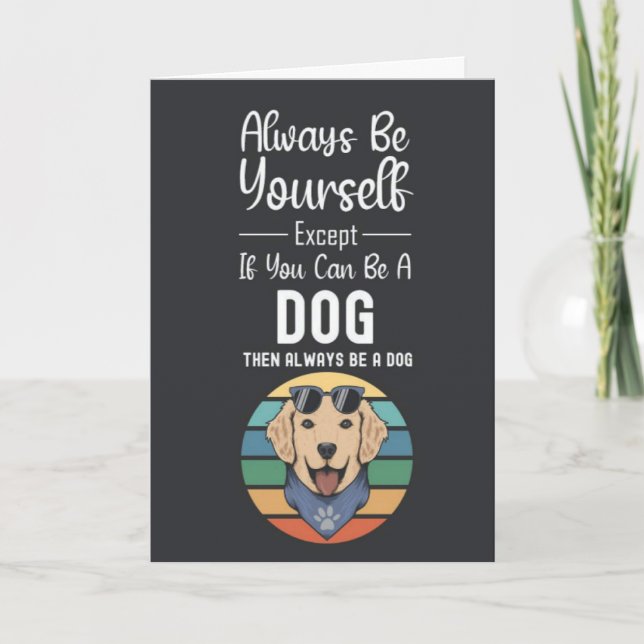 Tarjetas de Perro Adorable Humor Divertido de Masc (Anverso)