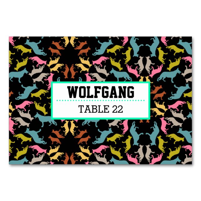 Tarjetas de perro pastor (Anverso)