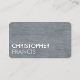 Tarjetas de personalizable de plata cepillado