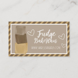 Tarjetas de personalizable Fudge Business