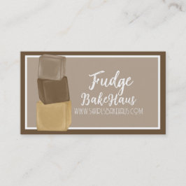 Tarjetas de personalizable Fudge Business