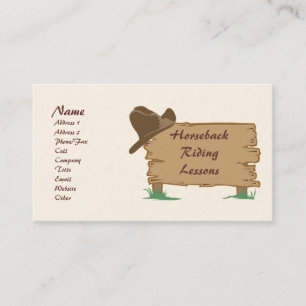 Tarjetas de Personalizable occidental personalizad