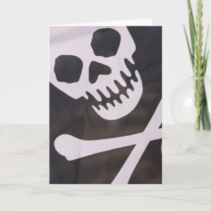 Tarjetas de Personalizable Skull and Crossbone