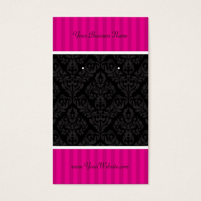 Tarjetas de personalizado de consigna de Damasco n (Frente)