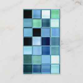 tarjetas de personalizado de mosaico de cristal de