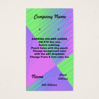 Tarjetas de Personalizado de tarjetas de HOLDER EA