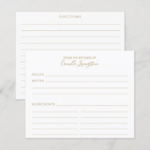 Tarjetas de Personalizado minimalistas de color bl