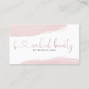 Tarjetas de Personalizado para belleza con tinta B