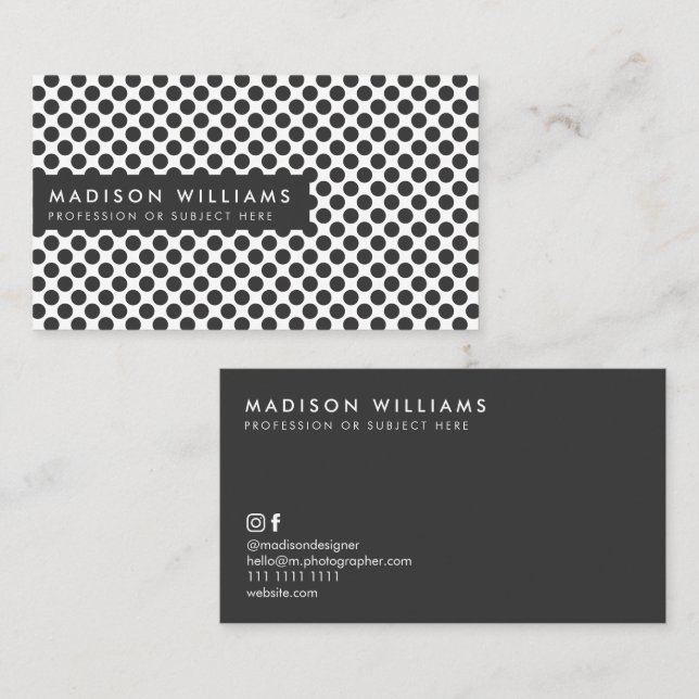 Tarjetas de personalizado para empresas Diseño de  (Anverso / Reverso)