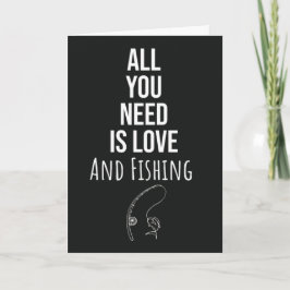 Tarjetas de Pesca Lindas El pequeño pescador de ca