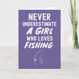 Tarjetas de Pesca Rosadas Adorables para Bebés y N