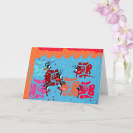 Tarjetas de pescado Fran Team