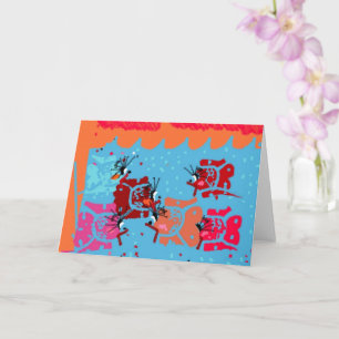 Tarjetas de pescado Fran Team