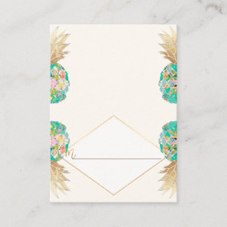 Tarjetas de PixDezines Aloha Hawaiian Piña / Lugar