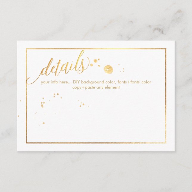 Tarjetas de PixDezines deslumbradas con detalles e (Anverso)