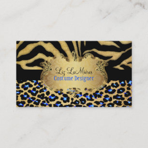 Tarjetas de PixDezines LEOPARDO+VINTAGE+CEBRA+ETIQ