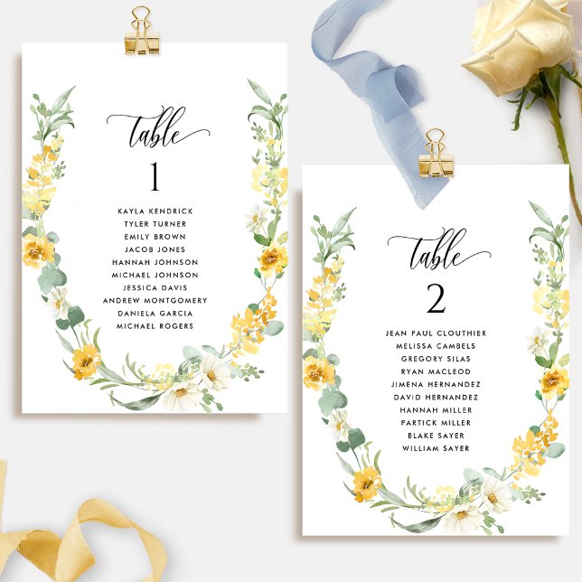 Tarjetas de Plan de Asientos de Nombres de Invitad (Subido por el creador)