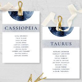 Tarjetas de Plan de Asientos Gris Azul Celeste con