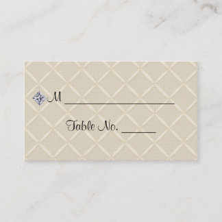 Tarjetas de plaza Boda Bling Posh con techo de mar