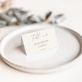 Tarjetas de plaza Boda botánica minimalista elegan