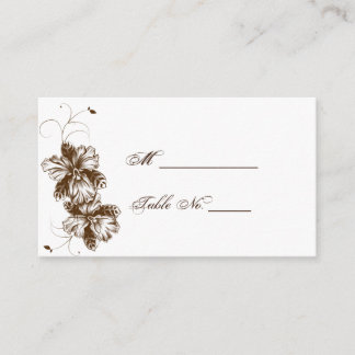 Tarjetas de plaza Boda de café y pulverización flo