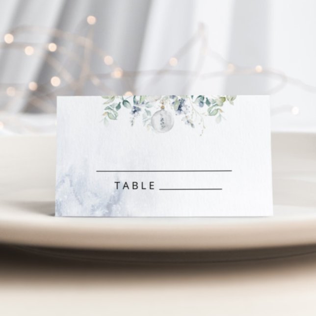 Tarjetas de plaza boda de eucalipto de invierno az (Subido por el creador)