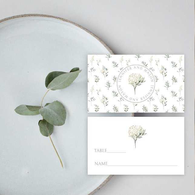 Tarjetas de plaza boda de flores de vegetación bot (Subido por el creador)