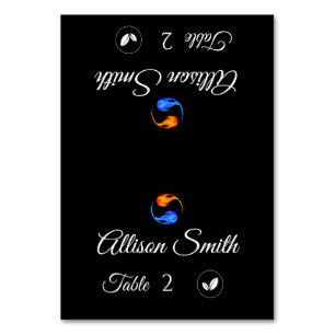 Tarjetas de plaza boda-Icono vegetariano-Llamas ge