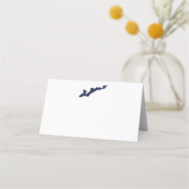 Tarjetas de plaza con el logotipo de la isla de lo