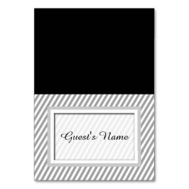 Tarjetas de plaza con el nombre con la tachadura g