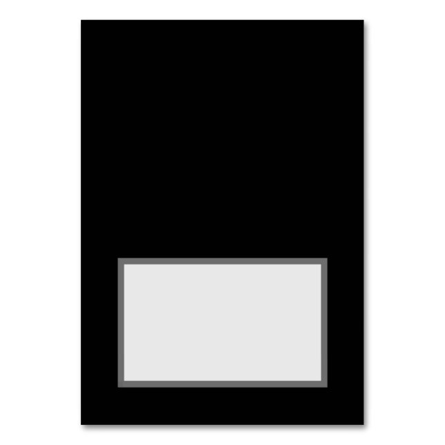 Tarjetas de plaza con techo para personalizable (n (Anverso)