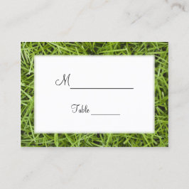 Tarjetas de plaza de Boda de jardín trasero de hie
