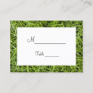 Tarjetas de plaza de Boda de jardín trasero de hie