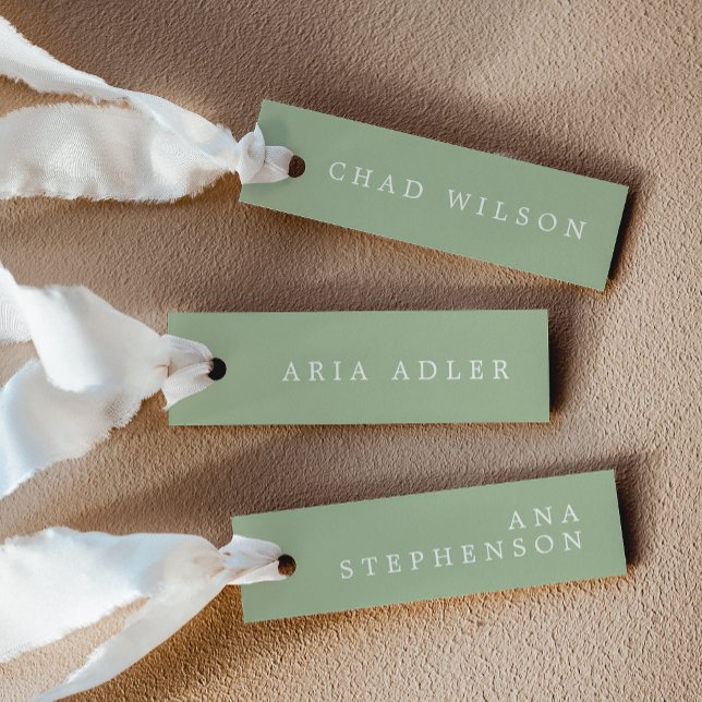 Tarjetas de plaza de Boda Rústica de la Coordenada (Rustic Lilac Coordinate DIY Wedding Place Cards)