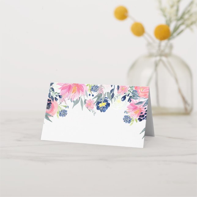 Tarjetas de plaza de los elementos azules de la ma (Anverso)