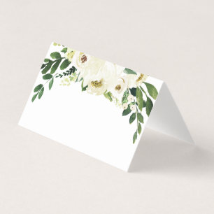 Tarjetas de plaza de rosas blancas - Tarjetas de a