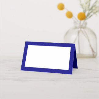 Tarjetas de plaza estilo tienda azul de la marina