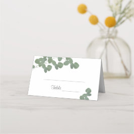 Tarjetas de plaza Eucalyptus Boda