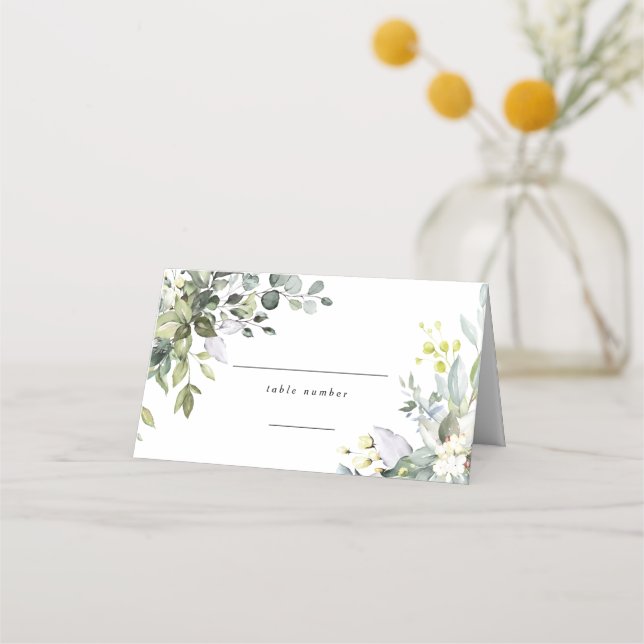 Tarjetas de plaza Eucalyptus Boda (Anverso)