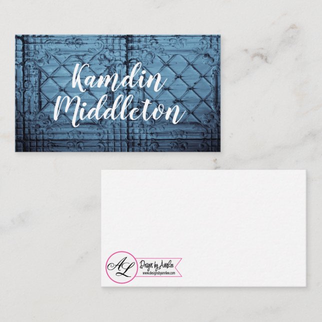 Tarjetas de plaza personalizadas Techo de pantalla (Anverso / Reverso)