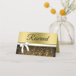 Tarjetas de plaza reservadas para Bodas de cinta b