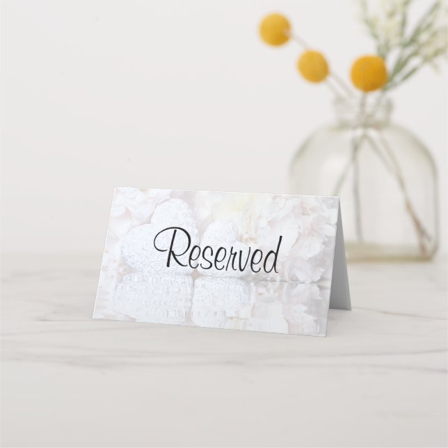 Tarjetas de plaza reservadas para Bodas de reflexi (Anverso)