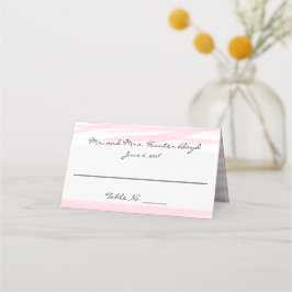 Tarjetas de plaza "rosa rubor"