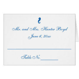 Tarjetas de plaza "Sea Horse Serenity"