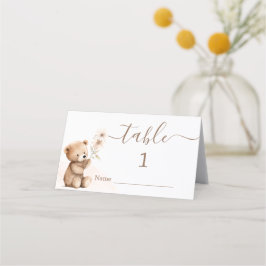 Tarjetas de plaza Teddy Bear